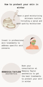How to protect your skin in winter - graphic